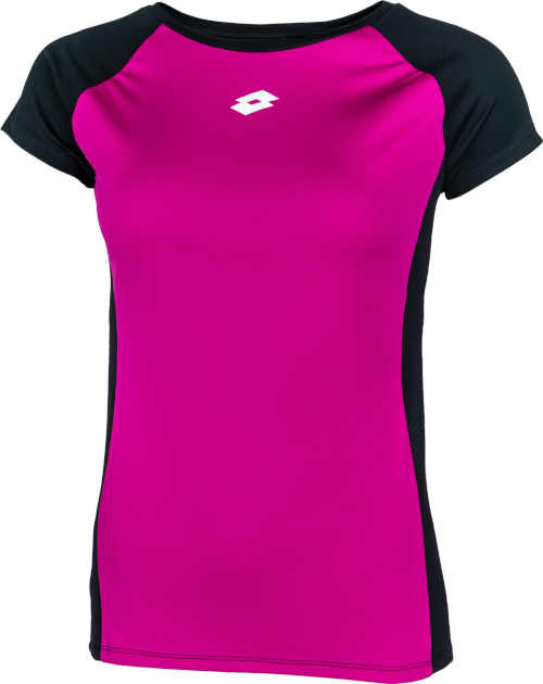 Čierno-ružové športové tričko