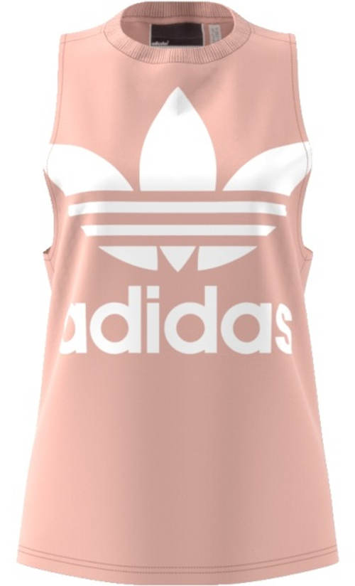 Ružové tielko Adidas s logom